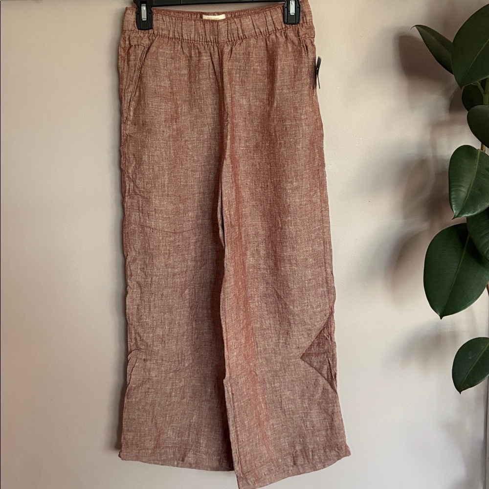 Cynthia Rowley Mauve Linen Pants